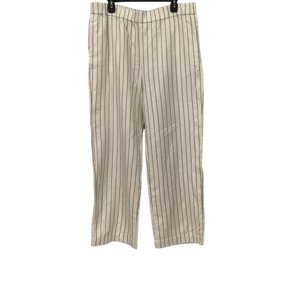 Jenni Kayne Bianca Pant In Honey Stripe Pull On Straight Leg Size XXL - Picture 4 of 13